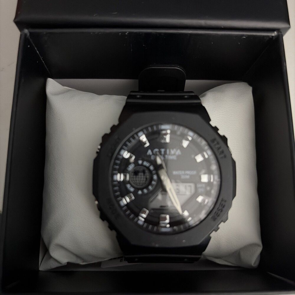 Activa Recon X Invicta Digital Unisex Watch - 45.5mm, Black Dial (ACW423-002)